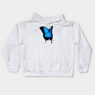 Morpho Butterfly Kids Hoodie